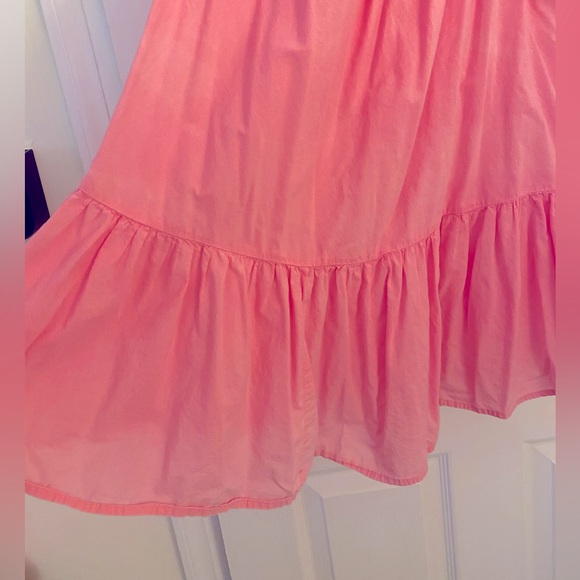 AQUA Tiered Tie Shoulder Cotton Swim
Cover-up Dress - Picture 5 of 6